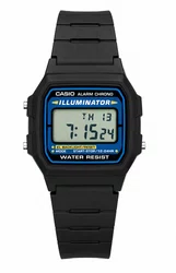 Relógio Casio Standard Digital F-105W-1ADF - Preto