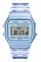 Relógio Casio Standard F-91WS-2DF - Azul