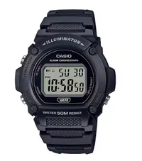 Relógio Casio Standard W-219H-1AVDF - Preto