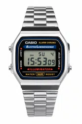 Relogio Casio Vintage Digital A168WA-1WDF-SC - Prata