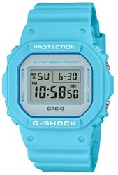 Relogio G-Shock Transparente DW-5600SC-2DR - Azul Bebe