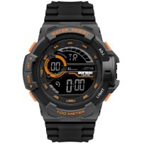 Relógio Mormaii Wave MO3660AE/8L - Preto/Laranja