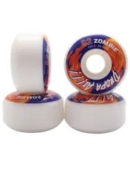 Roda 62 Zombie Modelo 008 54mm 102a - Azul/Laranja