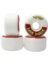 Roda 62 Zombie Modelo 014 54mm 102A - Vermelho/Branco