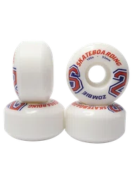 Roda 62 Zombie Modelo 020 53mm 102A - Azul/Vermelho