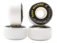 Roda 62 Zombie Modelo 020 53MM 102A - Preto