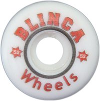 Roda Blinca Classic 56mm 101A - Branco/Preto