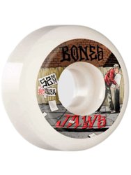 Roda Bones Homoki Down 4 Life 54MM V5 Sidecut  - Branco