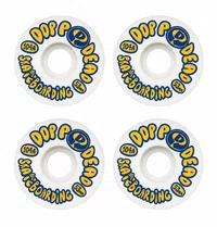 Roda Drop Dead SHR Style 53MM 104A - Branco/Azul