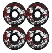Roda Drop Dead SHR Style 54MM 104A - Preto