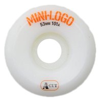 Roda Mini Logo 53mm 101A - Branco 