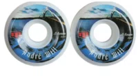 Roda Moska Andre Will 54MM - Branco