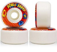 Roda Moska Bowis Banks 58MM - Branco