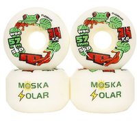 Roda Moska Quadry 57MM - Branco