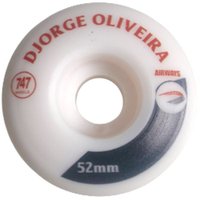 Roda Para Skateboard 747 Wheels Djorge Oliveira 52mm - Branco