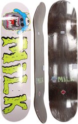 Shape para Sakteboard Milk Strange Animal Maple - Branco