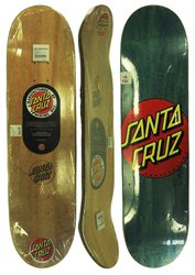 Shape Santa Cruz Classic Dot Maple 86 - Azul/Vermelho