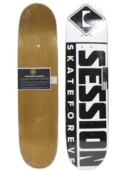 Shape Session Marfim Logo Big - Preto/Branco