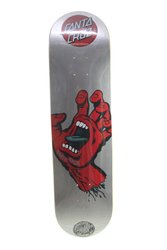 Shape Skateboard Santa Cruz Powerlyte Screaming Hand Maple 8,5