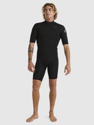 Short Jhon Quiksilver Wetsuit rEveryday Sessions 2/2 Ss Sp Bz Quiksilver - Black