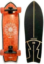 Simulador De Surf Nitro Model Maori Flower - Branco/Laranja