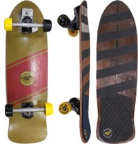 Simulador De Surf Searchupunk Class - Dourado/Vermelho