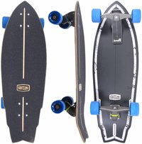 Simulador de Surf Surfeeling Outline 21 - Preto/Azul