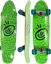 Skate Montado Hondar Cruiser Maple Be Happy 31,5 x 9 - Verde