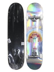 Skate Montado Hondar Iniciante Colors - Prata