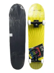 Skate Montado Jahera Film Iniciante 8.0 - Amarelo