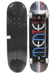 Skate Montado Mentex Iniciante Speed - Preto