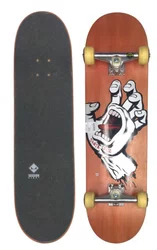 Skate Montado Pro S85MM R56MM - Laranja
