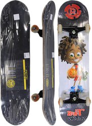 Skate Montado React Iniciante Dunk - Branco/Preto