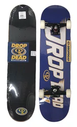 Skate Pré-Montado Drop Dead Amador Classic 8.0 - Azul