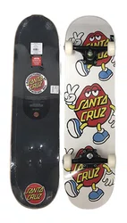 Skate Pré-Montado Santa Cruz Amador Dot Guy 8.0 - Branco