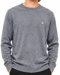 Sueter Hurley Retlinia Classic - Cinza/Mescla