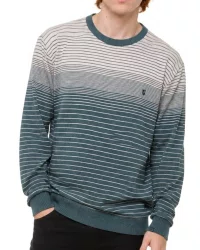 Suéter Masculino Juicy Especial 03 Manga Longa Fechado - Verde/Bege