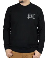 Suéter Masculino Plano C Jacquard - Preto