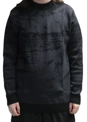 Suéter Masculino Plano C Lone Rider - Preto