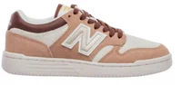 Tênis Feminino New Balance 480L - Bege Claro/Gold
