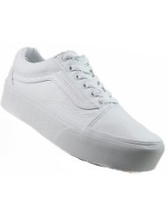 Tênis Feminino Vans Old Skool Platform - True White