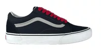 Tênis Juvenil Vans Old Skool Retro Pop - Black/Red