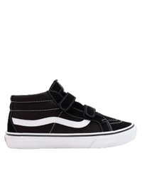 Tênis Juvenil Vans SK8 Mid Reissue V - Black/White