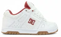 Tênis Masculino DC Stag Imp - White/Brick Red