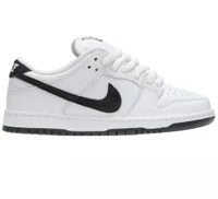 Tênis Masculino Nike Dunk Low Pro Inline - White/Black