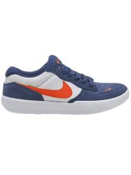 Tênis Masculino Nike SB Force 58 - Midnight Navy/Orange Safety