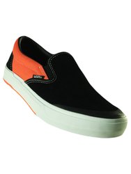 Tênis Masculino Vans BMX Slip-On - Black/Neon Orange - Home