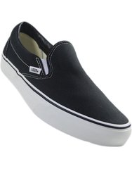 Tênis Masculino Vans Classic Slip-On - Black/White