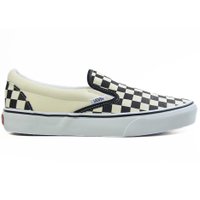 Tênis Masculino Vans Classic Slip On - Checkerboard/White