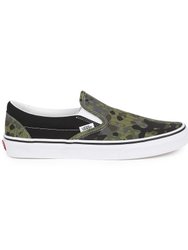 Tênis Masculino Vans Classic Slip On - Rain Camo Green/Multi